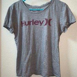 hurley gray tee